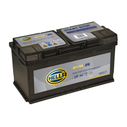 Hella HF017 Sealed AGM Car Battery 12V 95Ah Type 017AGM, 3 Years Warranty