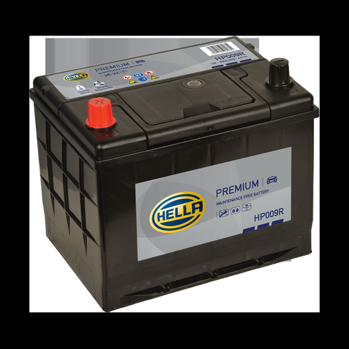 Hella HP009R Sealed Premium Car Battery 12V 50Ah Type 009R, 4 Years Warranty