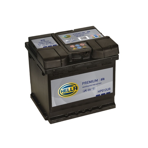 Hella HP012UR Sealed Premium Car Battery 12V 50Ah Type 012, 4 Years Warranty
