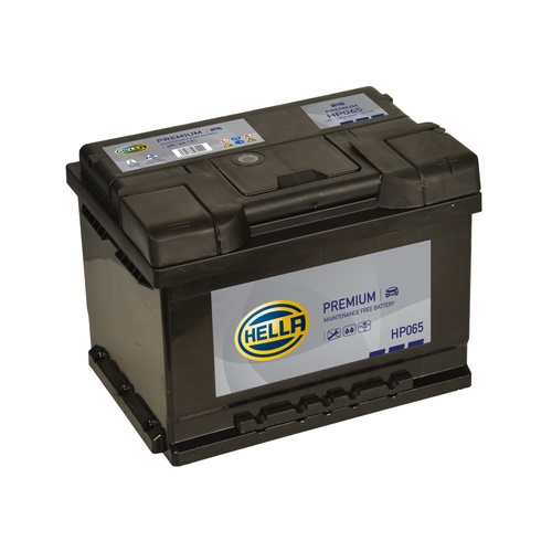 Hella HP065 Sealed Premium Car Battery 12V 53Ah Type 065, 4 Years Warranty