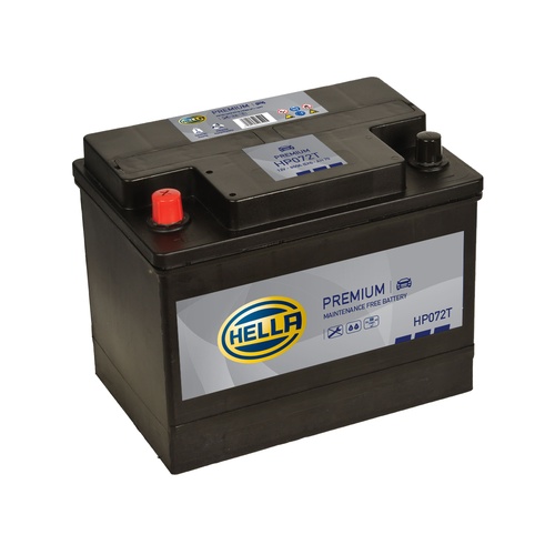 Hella HP072T Sealed Premium Car Battery 12V 70Ah Type 072T, 4 Years Warranty