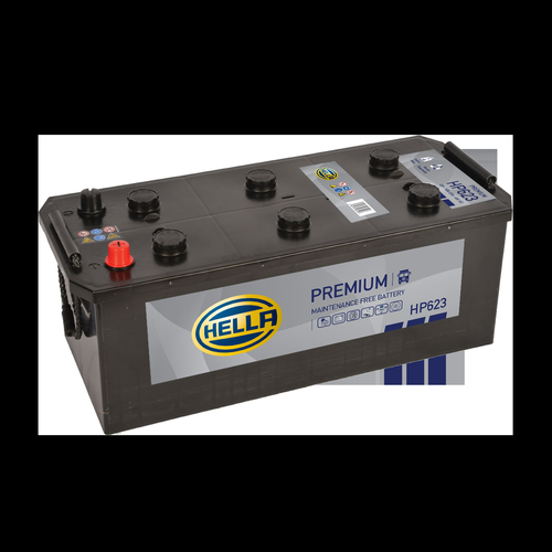 Hella HP623 Sealed Premium Commercial Vehicle Battery 12V 143Ah Type 623, 2 Years Warranty