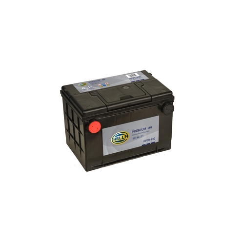 Hella HP78-630 Sealed Premium Car Battery 12V 75Ah Type 78-630, 4 Years Warranty