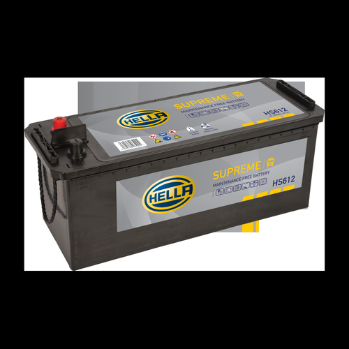 Hella HS612 Sealed Supreme Commercial Vehicle Battery 12V 140Ah Type 612, 2 Years Warranty