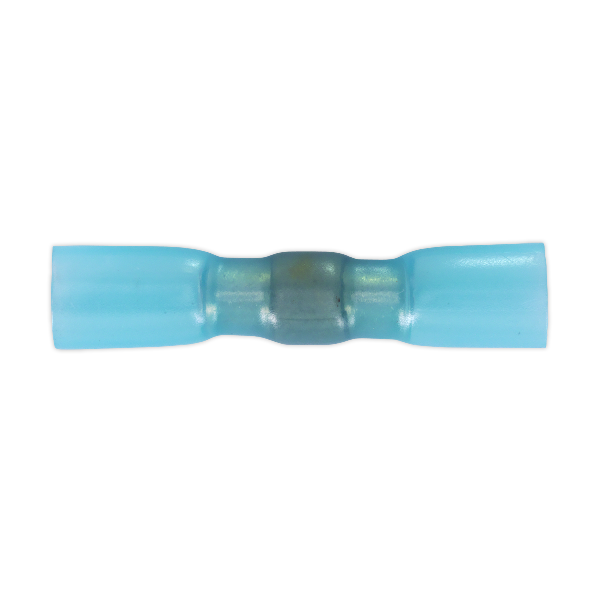 Sealey HSSB25B Heat Shrink Butt Connector with Crimp & Solder Blue Pack of 25