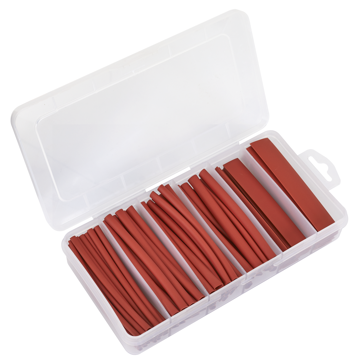 Sealey HST100R Heat Shrink Tubing Assortment 100mm 95pc Red