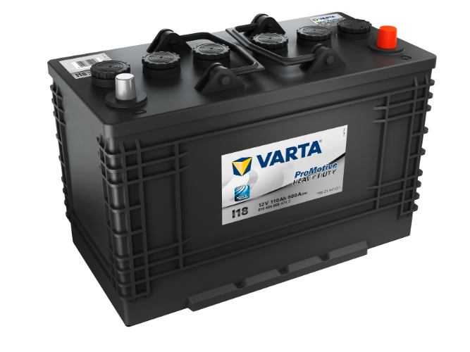 Varta - I18 - Promotive SLI Starter Battery 610404068, 12V 110Ah 680A