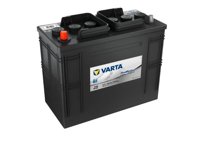 Varta - J2 - Promotive SLI Starter Battery 625014072, 12V 125Ah 720A