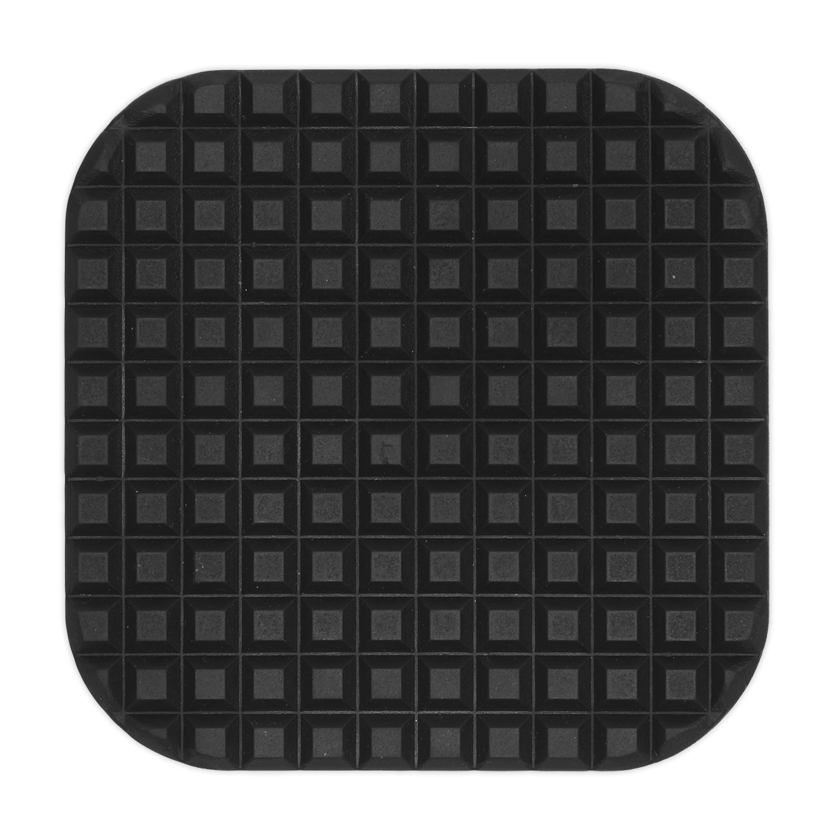 Sealey JP01 Safety Rubber Jack Pad Type A - Fits Saddle 100-106mm