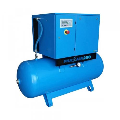 FPS, Phazair 5.508-270 VSD Screw Compressor, 5.5kW Receiver Mounted, Tank Capacity - 270 Litre, Variable Speed, No Dryer, K-183041023