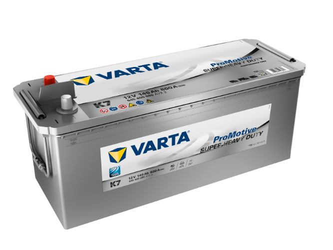 Varta - K7 - Promotive SLI Starter Battery 645400080, 12V 145Ah 800A