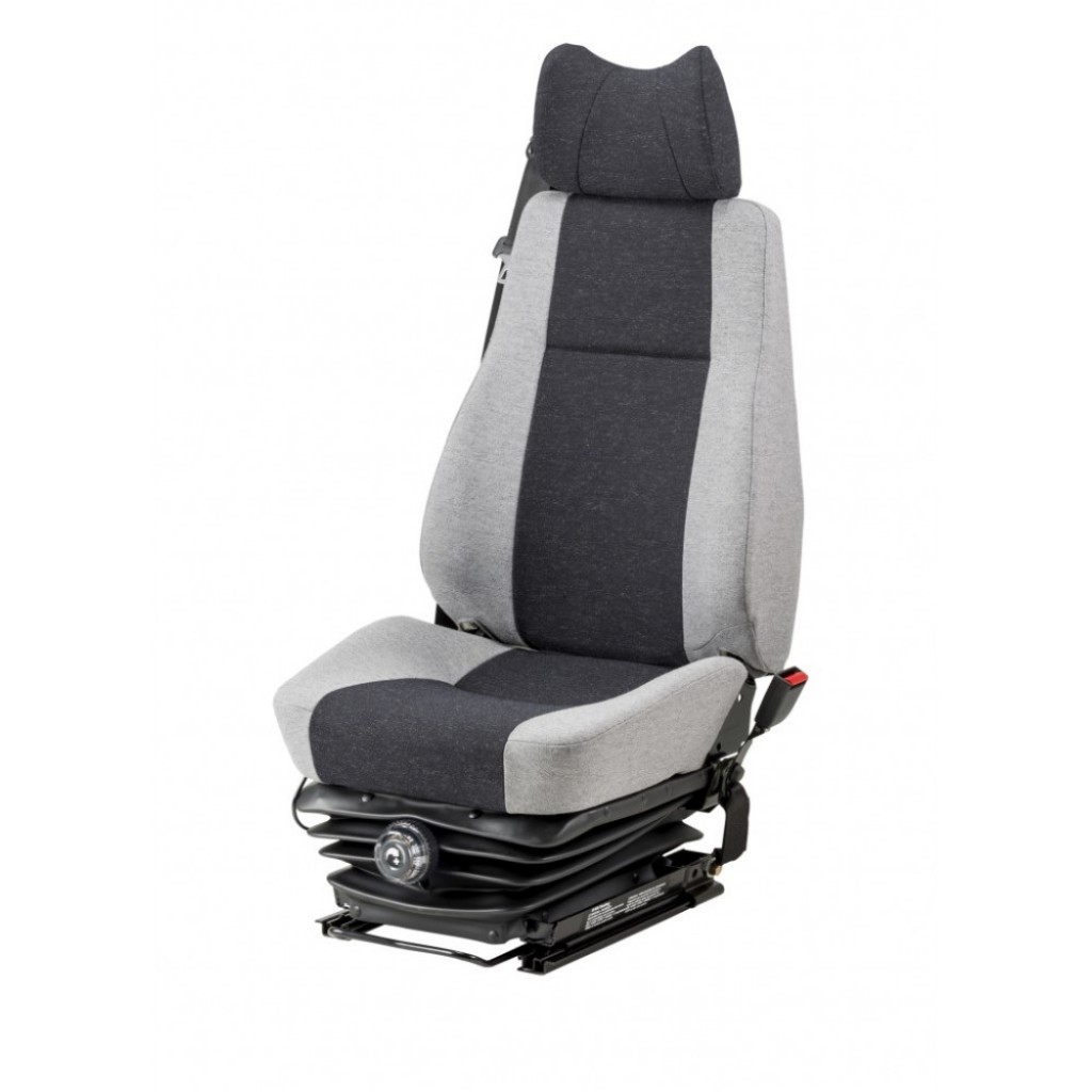 KAB Seating - KAB 414B - Mechanical Suspension Seat with 3-Point Seat Belt, Pneumatic Lumbar