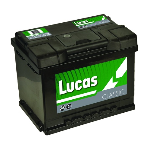 Lucas LC027 Classic Car Battery 560 190 053, 12V 60Ah, 3 Years Warranty