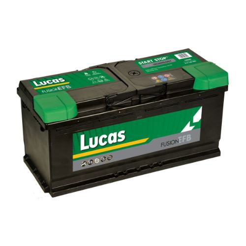 Lucas LE020 EFB Start Stop Car Battery 605 190 094 - 12v 110Ah, 3 Years Warranty