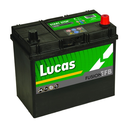 Lucas LE053 EFB Car Battery, 12V 45Ah, 3 Years Warranty