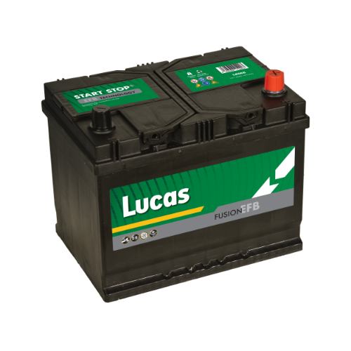 Lucas LE068 EFB Start Stop Car Battery 568 220 067 - 12v 68Ah, 3 Years Warranty