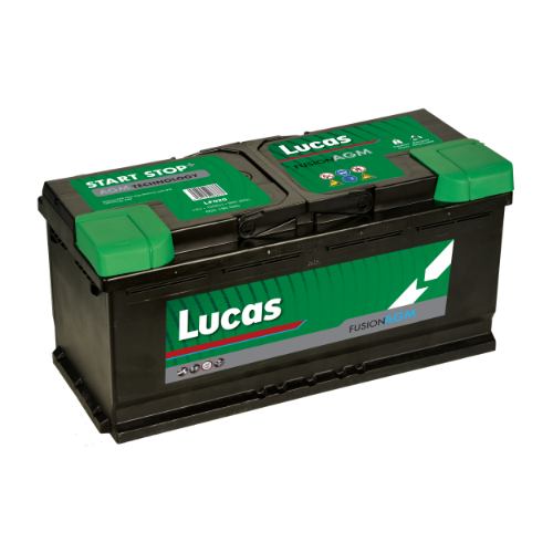 Lucas - LF020 - Startstopagm Car Battery 605 190 095 - 12V 105Ah