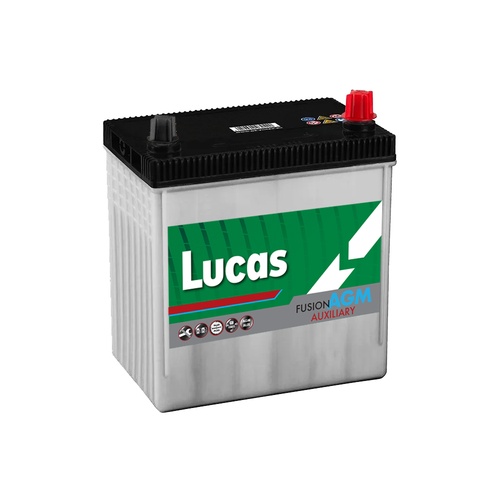 Lucas LF054 AGM Car Battery, 12V 35Ah, 3 Years Warranty
