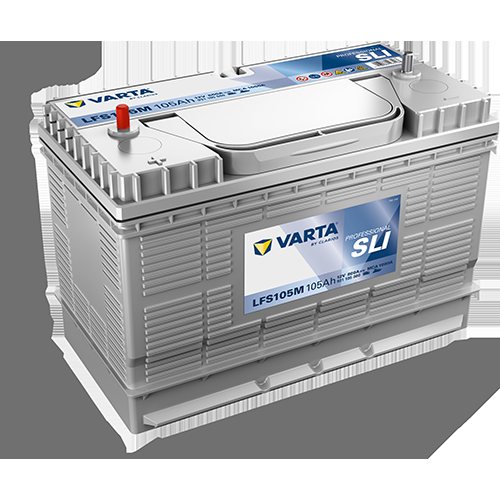 LFS105M Varta Professional Starter SLI Battery 12V 105Ah - 931 105 080, 2 Years Warranty