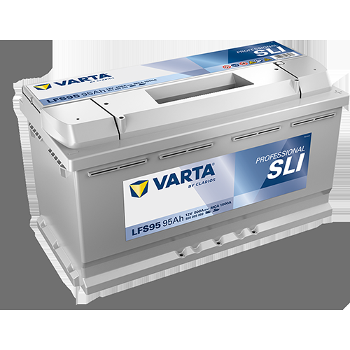 LFS95 Varta Professional Starter SLI Battery 12V 95Ah - 930 095 080, 2 Years Warranty