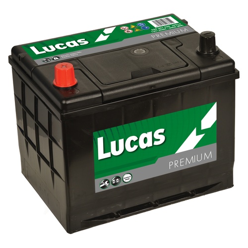 Lucas LP010 Premium Car Battery 550 201 050, 12V 50Ah, 4 Years Warranty