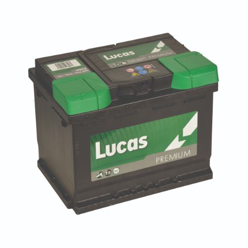 Lucas LP078 Premium Car Battery 556 191 051 - 12v 60Ah, 4 Years Warranty