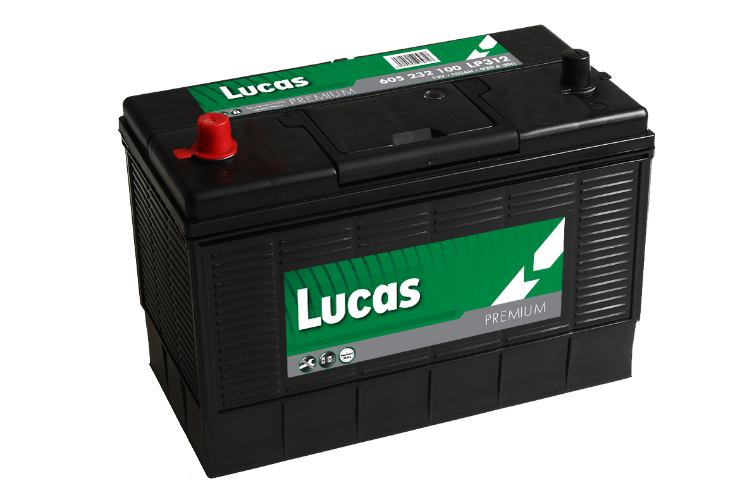 Lucas LP312 Premium Car Battery 605 232 092 - 12v 105Ah, 4 Years Warranty