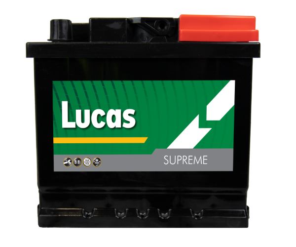 Lucas LS012 Supreme Car Battery 558 190 052 - 12v 58Ah, 5 Years Warranty