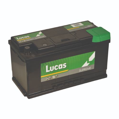 Lucas LS019 Supreme Car Battery 600 190 083 - 12v 100Ah, 5 Years Warranty
