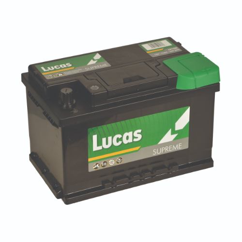 Lucas LS100 Supreme Car Battery 574 170 075 - 12v 74Ah, 5 Years Warranty