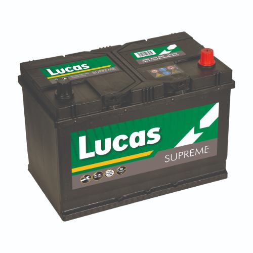 Lucas LS249 Supreme Car Battery 600 220 080 - 12v 100Ah, 5 Years Warranty