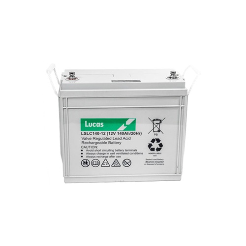 Lucas LSLC140-12 AGM Cyclic Battery, 12V 140Ah, 1 Year Warranty