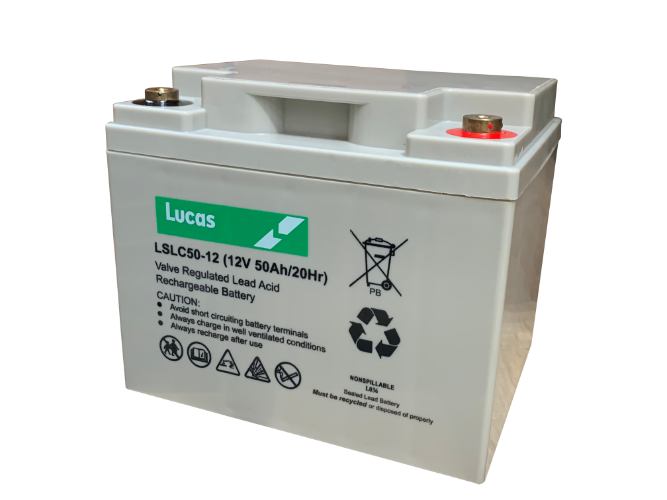 Lucas - LSLC50-12 - Agm Cyclic Battery - 12V 50Ah