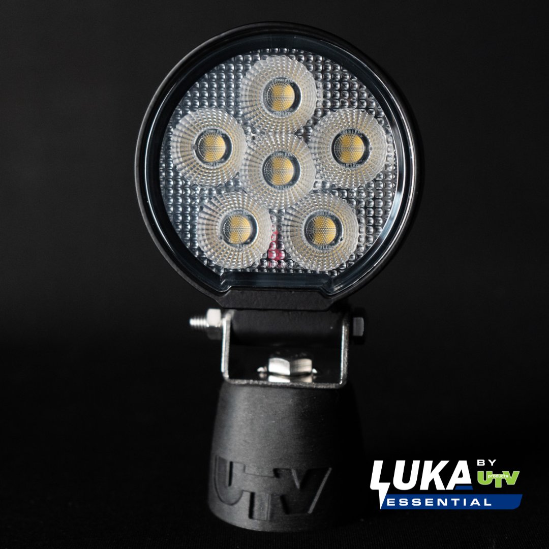24W 2100lm Round LED Work Light – LUKA101