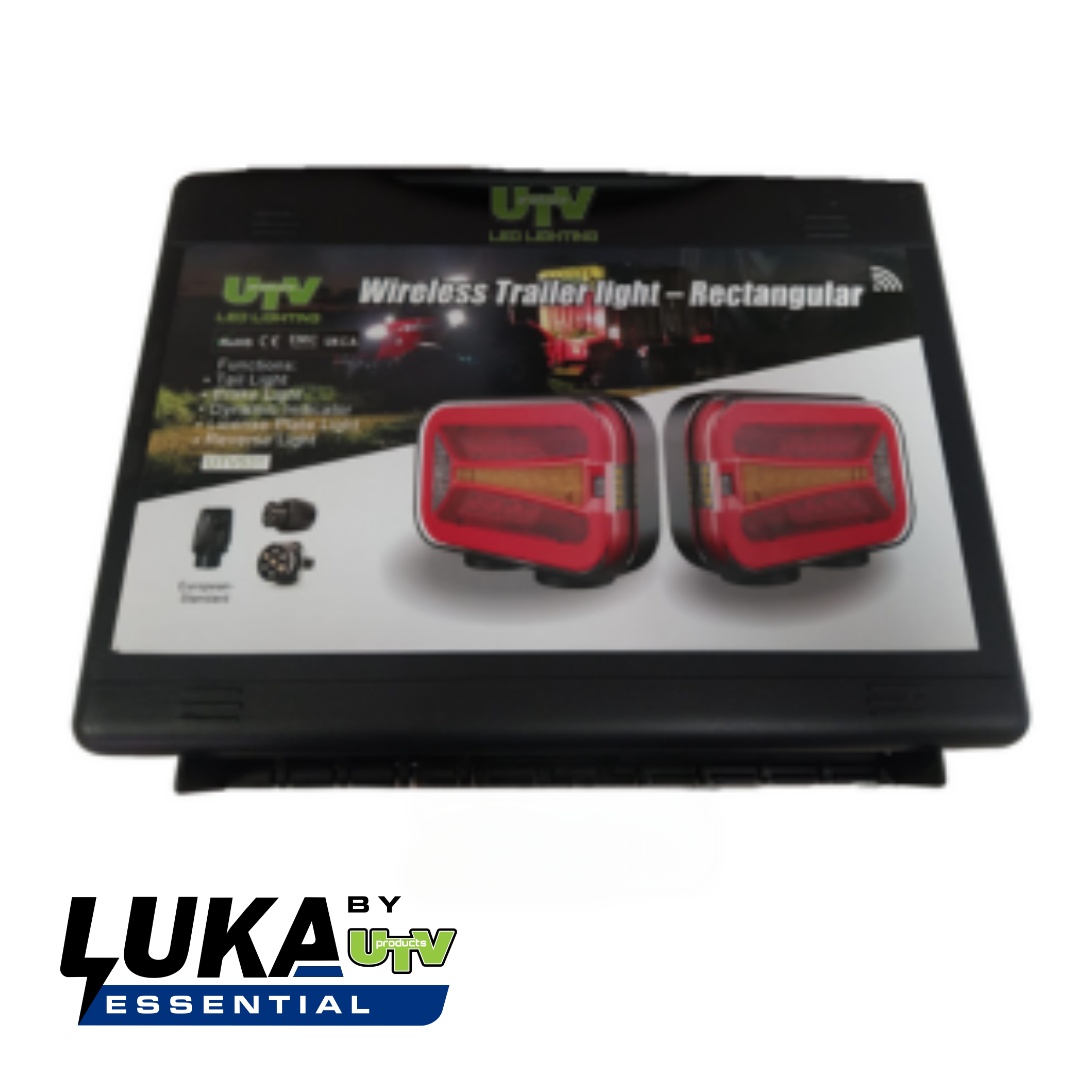 Wireless Rectangle Tail Stop Indicator Reverse Light - UTV Products, LUKA531