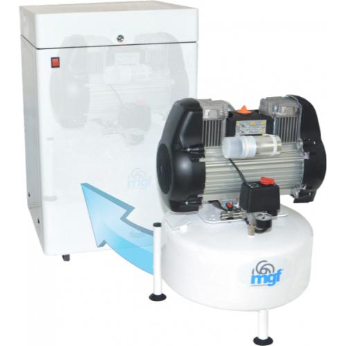 FPS, Genesi S MINI BOX 24/10 Compressor, 1.1kW, Tank Capacity - 24 Litre, Max. Airflow - 135 L/min, Cabinet, No Dryer, M-D-MB150-024
