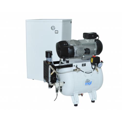 FPS, Prime M CS 50/15 Compressor, 1.5kW, Tank Capacity - 40 Litre, Free Air Delivery - 152 L/min, Cabinet with Membrane Dryer, M-PR-CS200-040-M