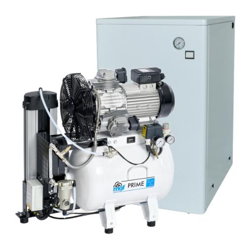 FPS, CS 50/25 Prime Compressor with Desiccant Dryer, 2.2kW, Tank Capacity - 40 Litre, Free Air Delivery - 225 L/min, Cabinet, -40°C Dew Point, M-PR-CS300-040-AN