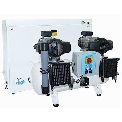 FPS, Tandem Prime M CS 100/30 Compressor, 3.0kW, Tank Capacity - 90 Litre, Free Air Delivery - 305 L/min, Cabinet with Dryer, M-PR-CS400-090-MT