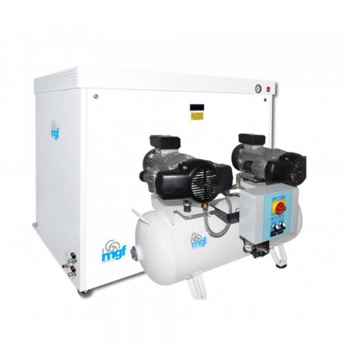 FPS, Tandem Prime S CS 100/30 Compressor, 5kW, Tank Capacity - 90 Litre, Max. Airflow - 340 L/min, Cabinet, No Dryer, M-PR-CS400-090-T