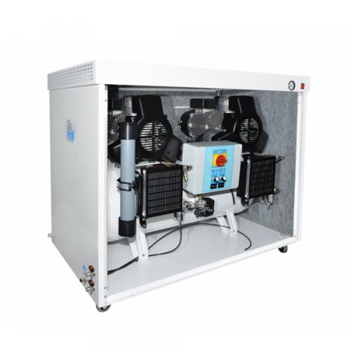 FPS, CS 100/50 Tandem Prime M Compressor, 4.4kW, 1ph, Tank Capacity - 90 Litre, Free Air Delivery - 450 L/min, Cabinet with Dryer, M-PR-CS600-090-MT