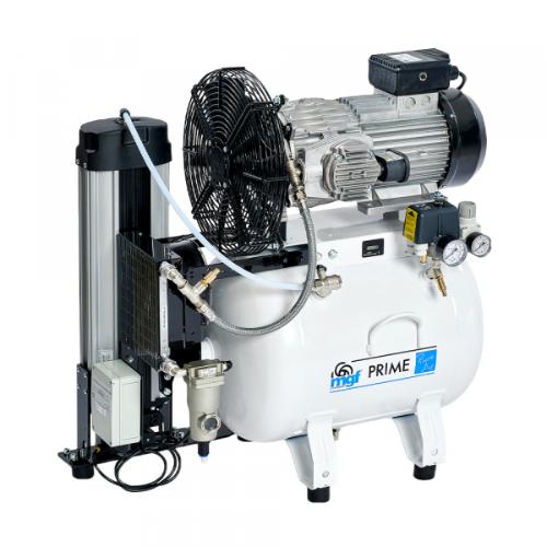 FPS, 50/15 Prime DD Compressor with Desiccant Dryer, 1.5kW, Tank Capacity - 40 Litre, Free Air Delivery - 152 L/min, Open Frame, M-PR-OF200-040-AN