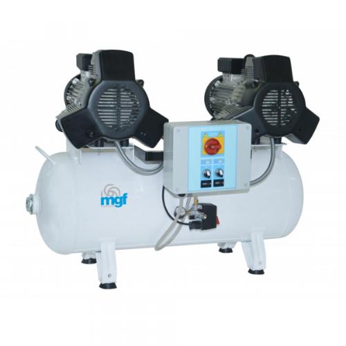 FPS, Tandem Prime T3 100/50 Compressor, 4.4kW, Tank Capacity - 90 Litre, 400V, No Dryer, M-PR-OF600-090-T3
