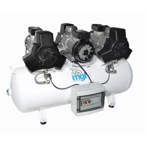 FPS, Tandem Prime T3 200/75 Compressor, 6.6kW, Tank Capacity - 200 Litre, Max. Airflow - 750 L/min, No Dryer, M-PR-OF900-200-T3