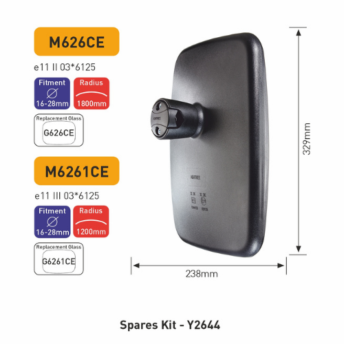 Ashtree Main Mirror, Class III, 238mm x 329mm, M6261CE