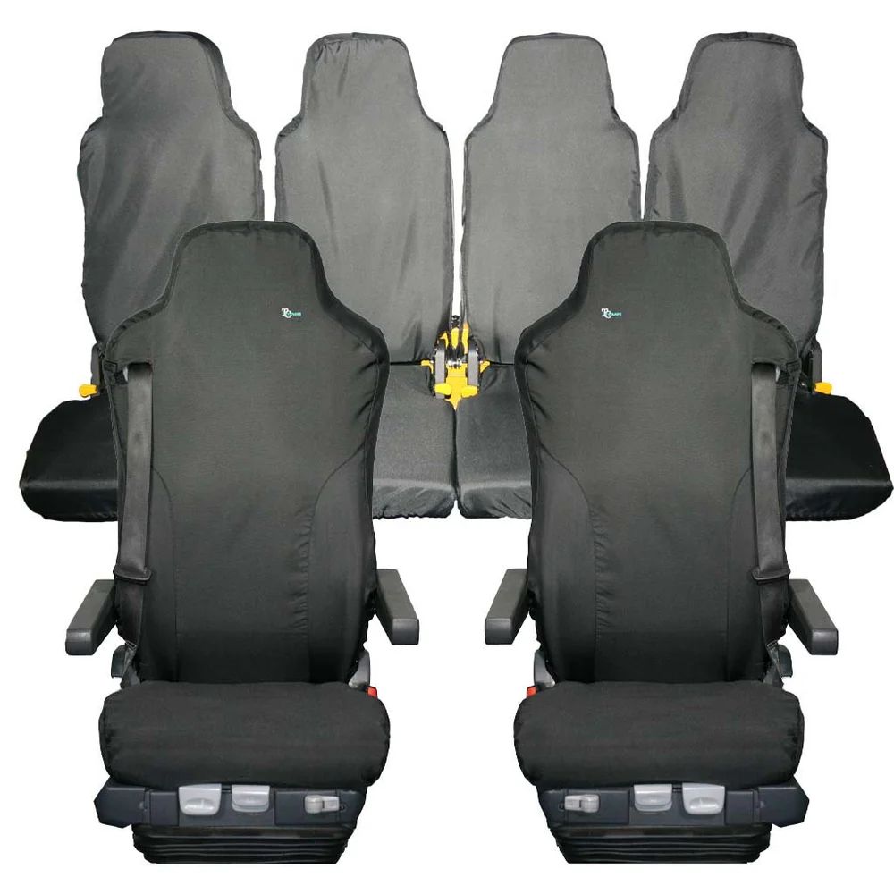 Mercedes Isri Front & Rear Cover Set, Black - MERT05BLK+MERT06BLK+MERT07BLK - Town & Country