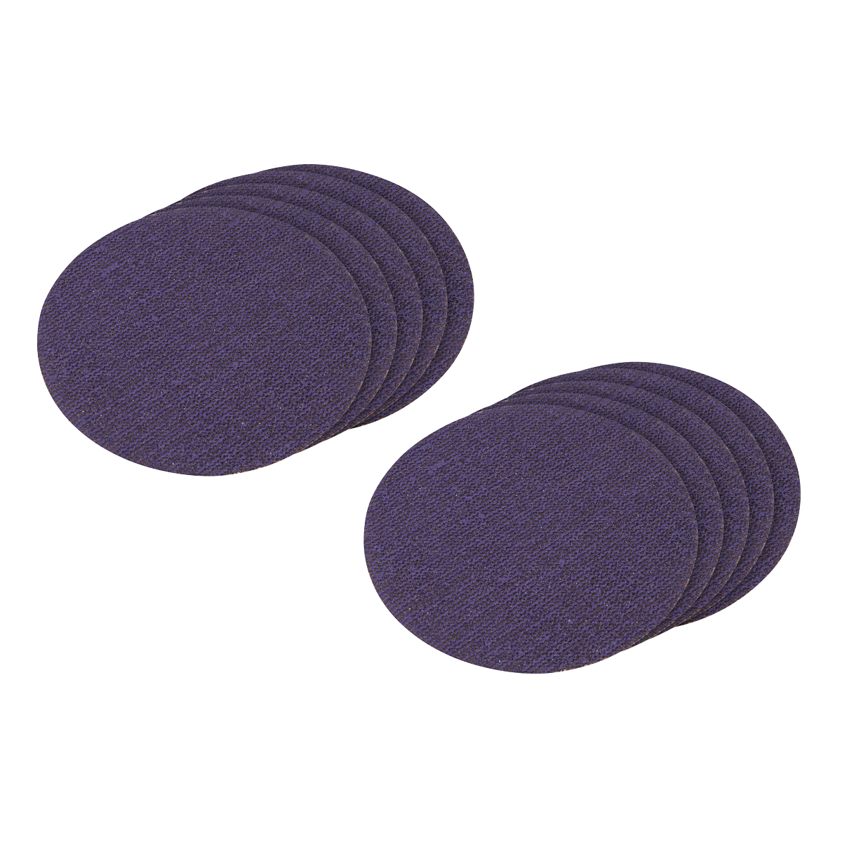 Sealey MSS12560 Ceramic Mesh Sanding Disc 125mm 60Grit - Pack of 10
