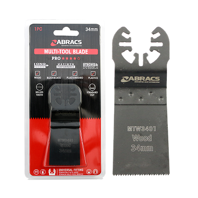 Abracs 4 Pieces Starlock Multi-Tool Blade Set , MTSWMSET4