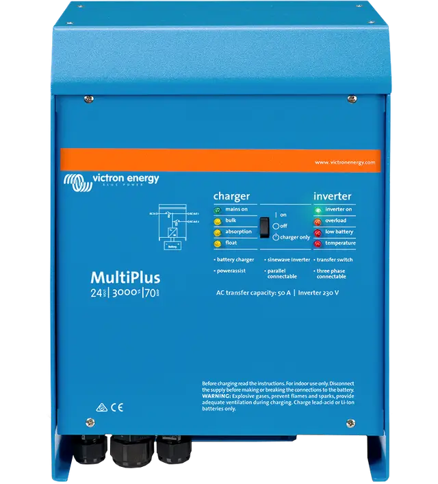 Victron - MultiPlus 12/3000/120-50 120V VE.Bus (UL) - PMP122301102