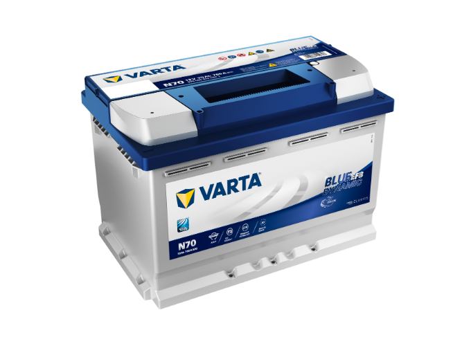 Varta - N70 - Dynamic EFB Start-Stop Battery 570500076, 12V 70Ah 760A